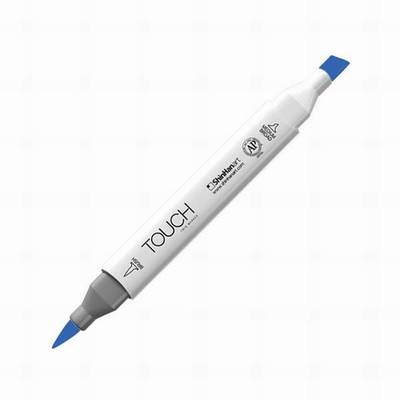 Touch Twin Brush Marker PB74 Brilliant Blue