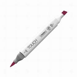 Touch - Touch Twin Brush Marker R1 Wine Red