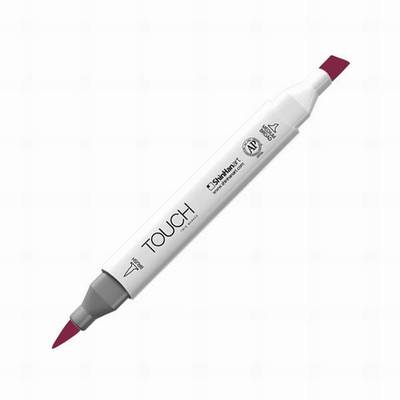 Touch Twin Brush Marker R1 Wine Red