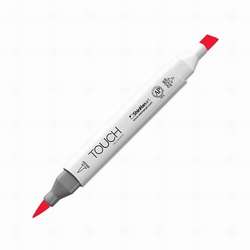 Touch - Touch Twin Brush Marker R11 Carmine