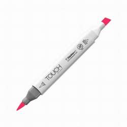 Touch - Touch Twin Brush Marker R4 Vivid Red