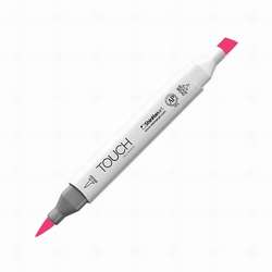 Touch - Touch Twin Brush Marker R5 Cherry Pink