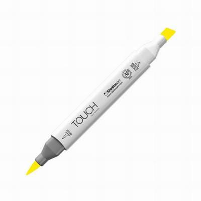 Touch Twin Brush Marker Y221 Primary Yellow
