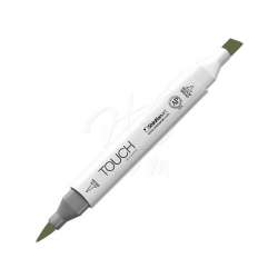 Touch - Touch Twin Brush Marker Y225 Olive Green Dark