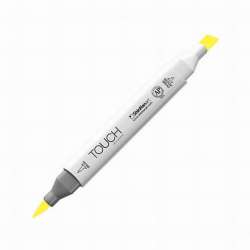 Touch - Touch Twin Brush Marker Y35 Lemon Yellow