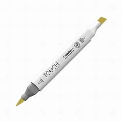 Touch - Touch Twin Brush Marker Y41 Olive Green