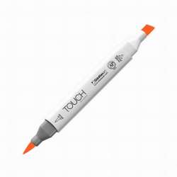 Touch - Touch Twin Brush Marker YR211 Tiger Lily