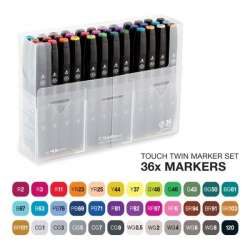 Touch - Touch Twin Marker Kalem 36lı Set