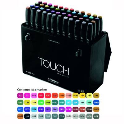 Touch Twin Marker Kalem 48li Set