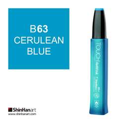 Touch - Touch Twin Marker Refill İnk 20ml B63 Cerulean Blue