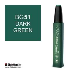 Touch - Touch Twin Marker Refill İnk 20ml BG51 Dark Green