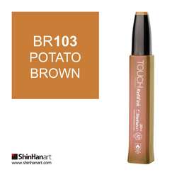 Touch - Touch Twin Marker Refill İnk 20ml BR103 Potato Brown
