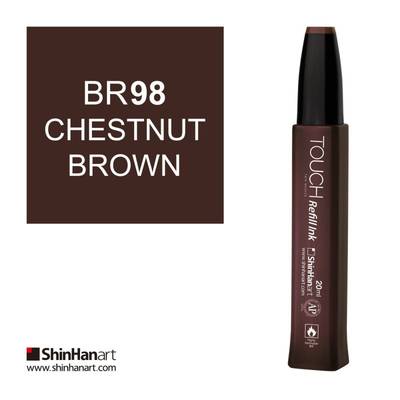 Touch Twin Marker Refill İnk 20ml BR98 Chestnut Brown