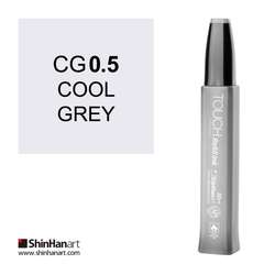 Touch - Touch Twin Marker Refill İnk 20ml CG0.5 Cool Grey