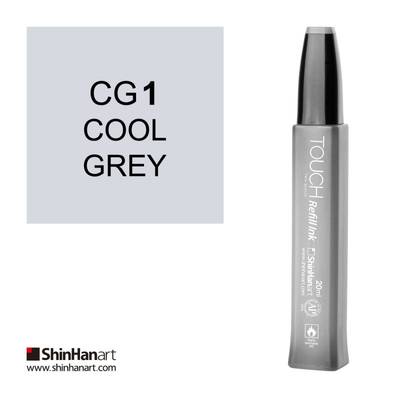 Touch Twin Marker Refill İnk 20ml CG1 Cool Grey