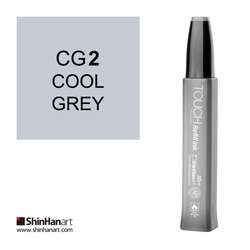 Touch - Touch Twin Marker Refill İnk 20ml CG2 Cool Grey