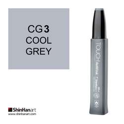 Touch - Touch Twin Marker Refill İnk 20ml CG3 Cool Grey