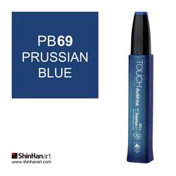 Touch - Touch Twin Marker Refill İnk 20ml PB69 Prussian Blue