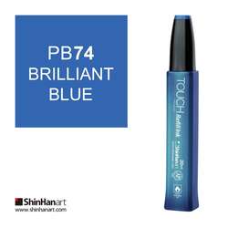 Touch - Touch Twin Marker Refill İnk 20ml PB74 Brilliant Blue