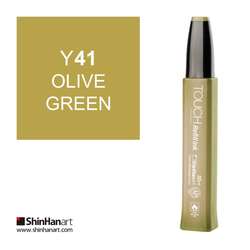 Touch - Touch Twin Marker Refill İnk 20ml Y41 Olive Green