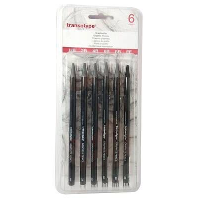 Transotype Woodless Pencil Grafit Kalem Seti 6lı