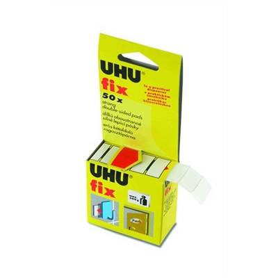 Uhu Fix Çift Taraflı Yapıştırıcı 50 Adet 12 x 18mm 44385