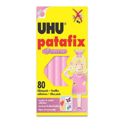 Uhu Patafix Hamur Tipi Yapıştırıcı Prıncess Pembe (Uhu41710-PRN)