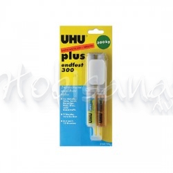 Uhu Plus 300 Ekstra Güçlü Çift Komponentli Yapıştırıcı 25 gr
