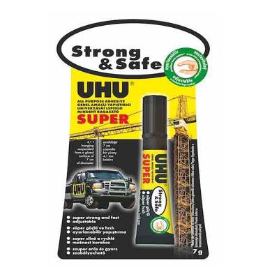 Uhu Super Strong & Safe Blister Güçlü Yapıştırıcı (Uhu39370)