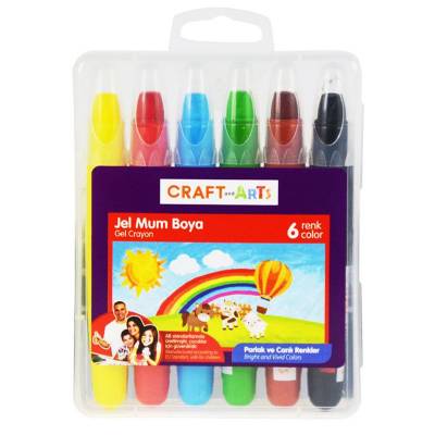 Umix Craft & Arts Jel Mum Boya 6lı Paket U1814J-6