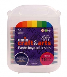 Umix - Umix Craft&Arts 18li Pastel Boya Seti