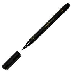 Uni - Uni Pin Extra Fine Brush Fırça Uçlu Kalem Siyah