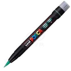 Posca - Uni Posca Fırça Uçlu Marker PCF-350 Yeşil