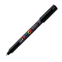 Posca - Uni Posca Marker 0.7mm PC-1MR Black