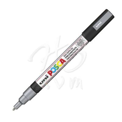 Uni Posca Marker PC-3M 0.9-1.3MM Silver