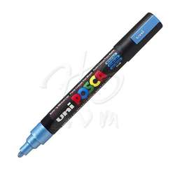 Posca - Uni Posca Marker PC-5M 1.8-2.5MM Metallic Blue