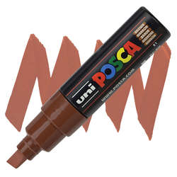 Posca - Uni Posca Marker PC-8K 8.0mm Brown