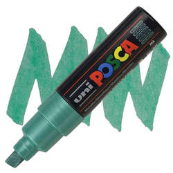 Posca - Uni Posca Marker PC-8K 8.0mm Metallic Green