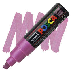 Posca - Uni Posca Marker PC-8K 8.0mm Metallic Pink