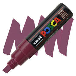 Posca - Uni Posca Marker PC-8K 8.0mm Wine Red