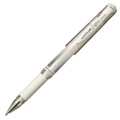 Uni Signo Broad İmza Kalemi 1.0 mm UM-153 Beyaz