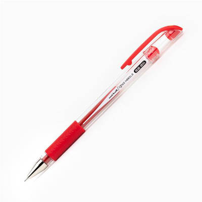 Uni Signo Needle İğne Uçlu Jel Kalem 0.38mm Kırmızı