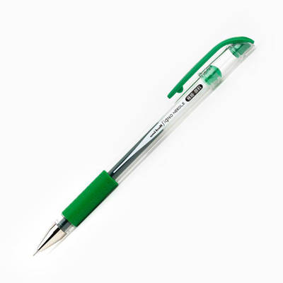 Uni Signo Needle İğne Uçlu Jel Kalem 0.38mm Yeşil