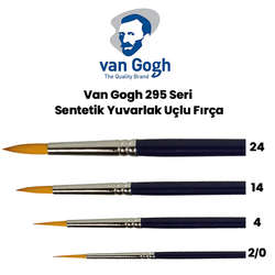 Van Gogh - Van Gogh 295 Seri Sentetik Yuvarlak Uçlu Fırça