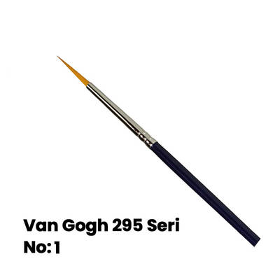Van Gogh 295 Seri Sentetik Yuvarlak Uçlu Fırça No 1