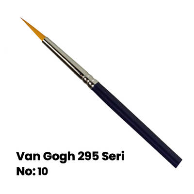 Van Gogh 295 Seri Sentetik Yuvarlak Uçlu Fırça No 10