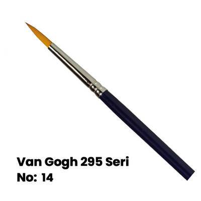 Van Gogh 295 Seri Sentetik Yuvarlak Uçlu Fırça No 14