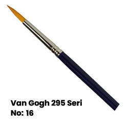 Van Gogh - Van Gogh 295 Seri Sentetik Yuvarlak Uçlu Fırça No 16