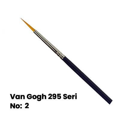 Van Gogh 295 Seri Sentetik Yuvarlak Uçlu Fırça No 2