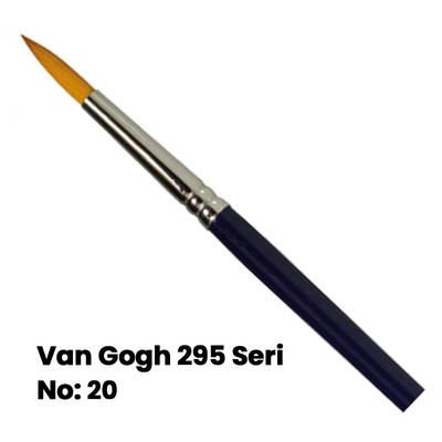 Van Gogh 295 Seri Sentetik Yuvarlak Uçlu Fırça No 20